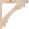 Ekena Millwork Merced Arts & Crafts Smooth Outlooker, Douglas Fir, 5 1/2"W x 34"D x 34"H OUT06X34X34MRC03SDF - alternate 3